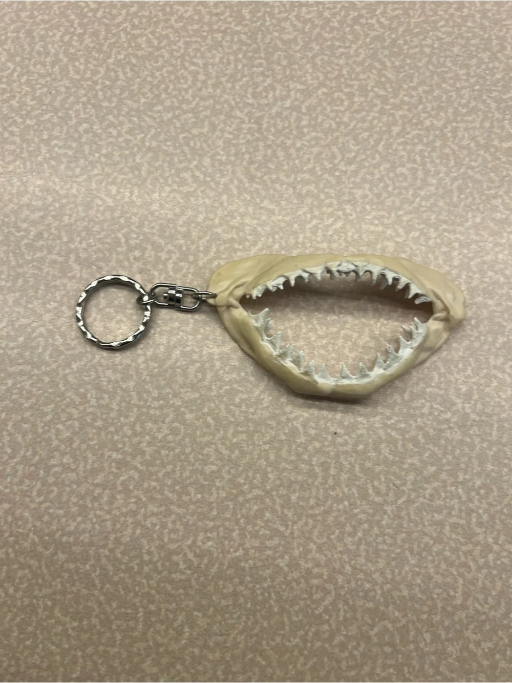 Shark Jaw Keychain -rubber